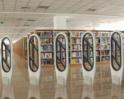 F-N智能防磁鐵超寬通道圖書(shū)館防盜報(bào)警器