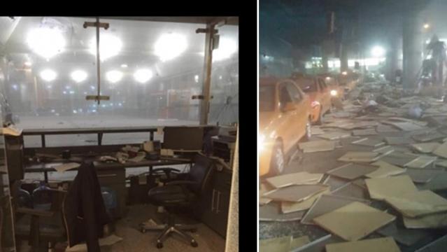 土耳其機場爆炸現(xiàn)場